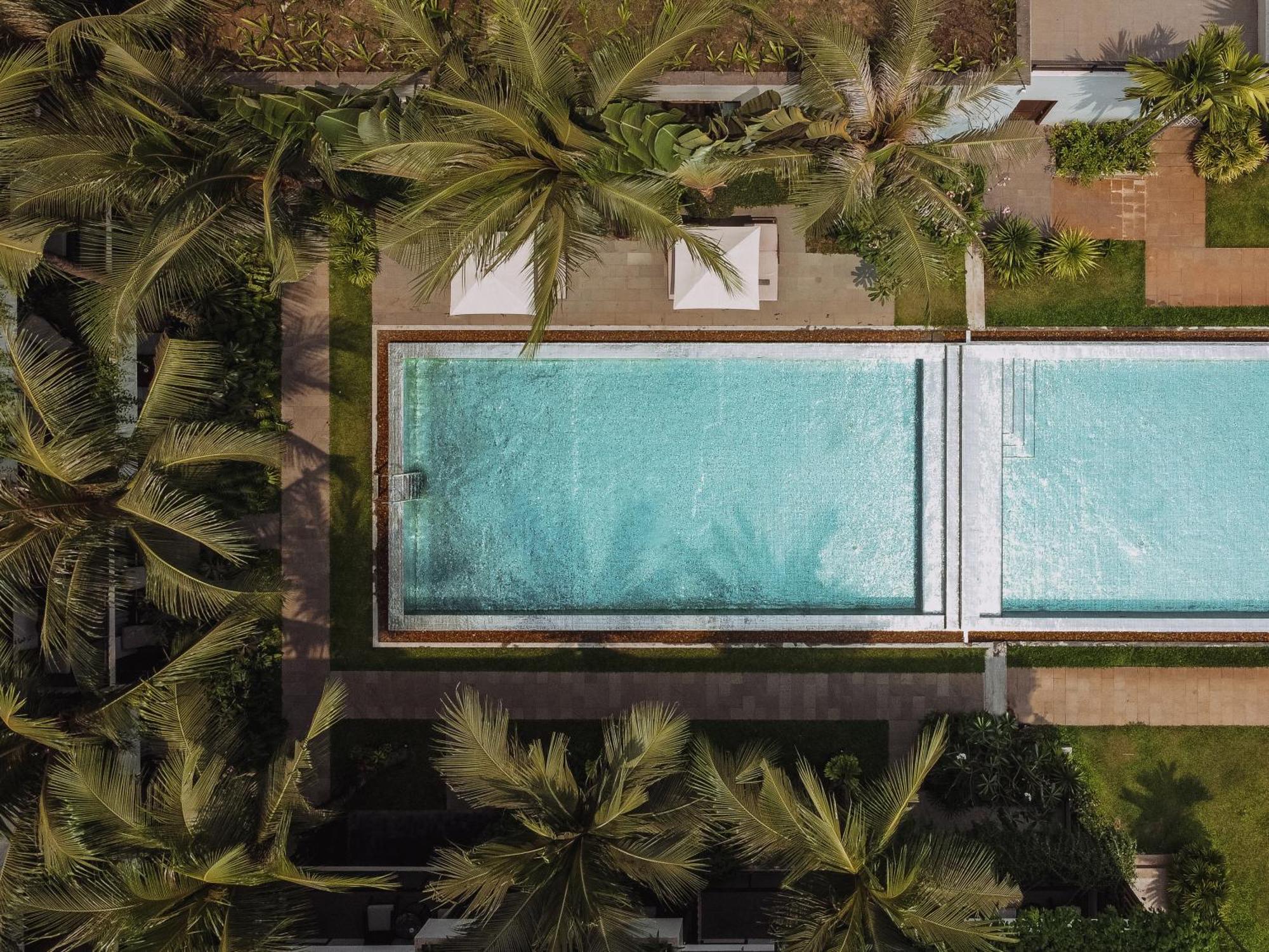 Shintana Saya La Maison Сиемрип Экстерьер фото Aerial view of the pool at the 2018 edition of the 10 Days of Design